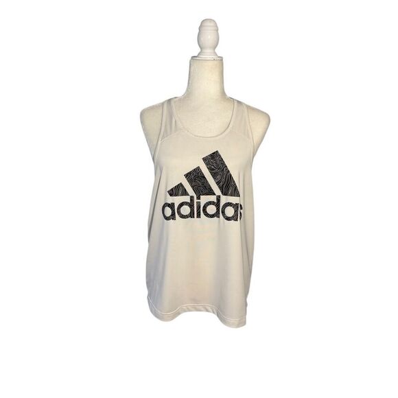 Adidas Primegreen white racer back tank - L - Picture 1 of 7
